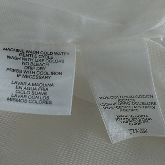 Jones New York, fully lined sleeveless Top XL - Picture 7 of 10